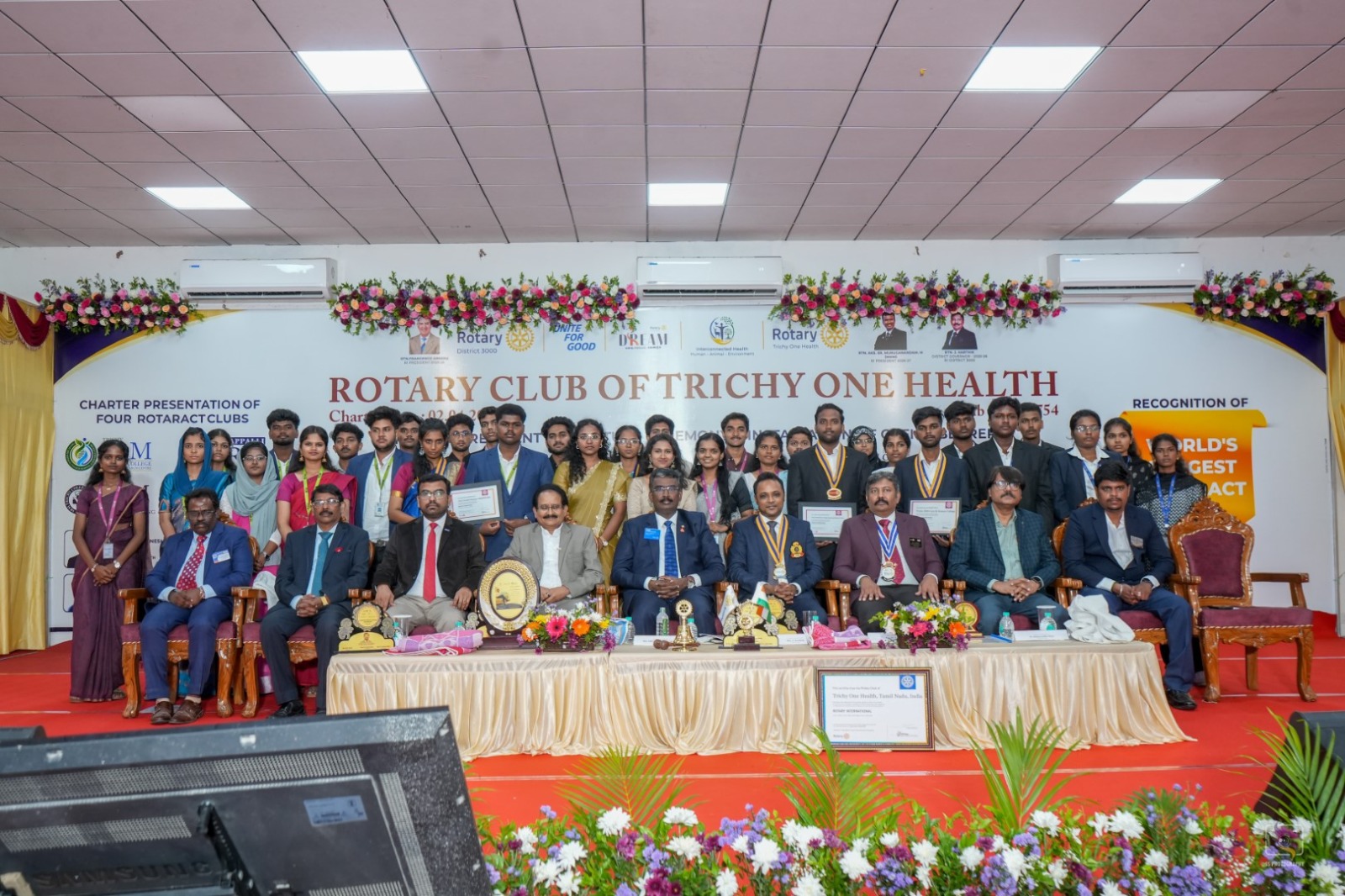 World's Largest Rotaract Club Investiture Function